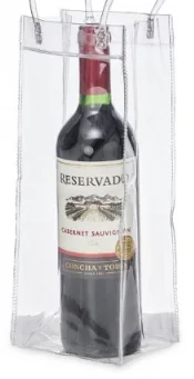 Sacola de PVC para gelo e bebidas